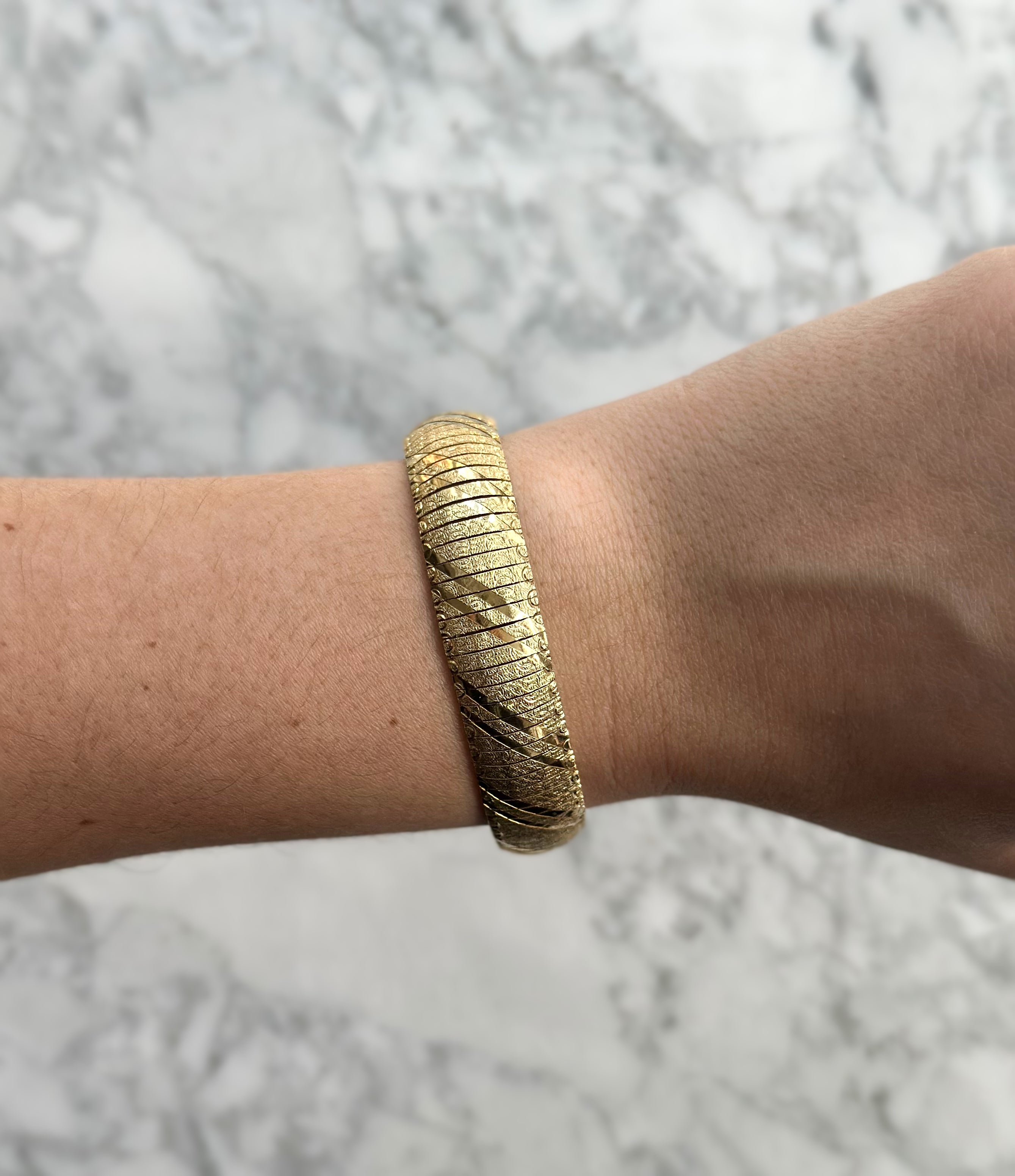 Italian Gold Bracelet 10K Yellow Gold