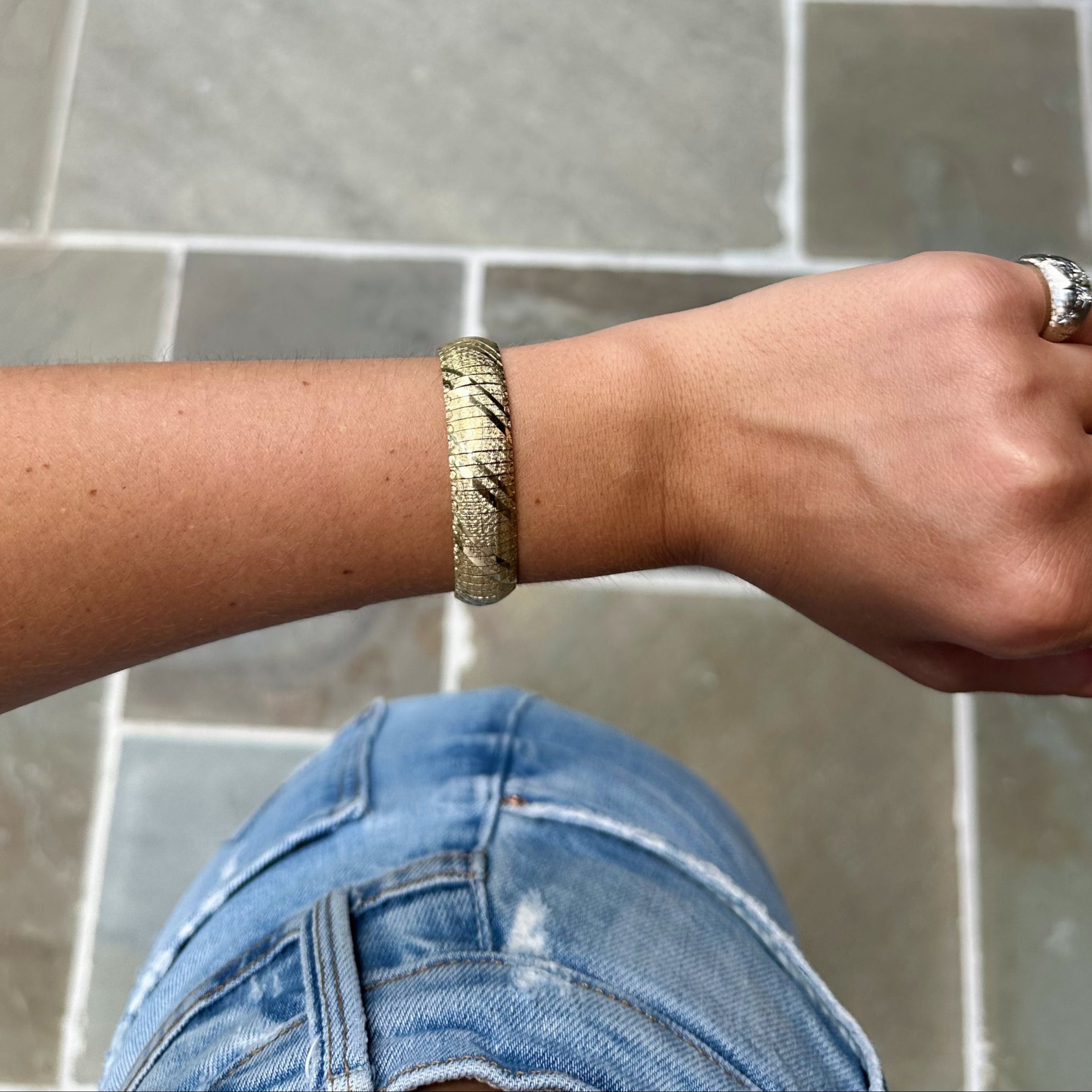 Italian Gold Bracelet 10K Yellow Gold